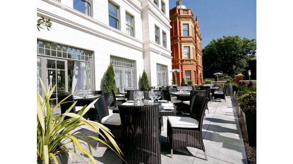Sunny view: Dublin's "perfect" Dylan, named one of Europe's top 25 hotels by TripAdvisor