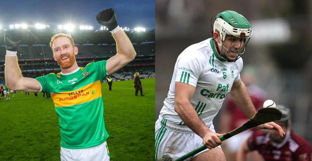 Conor Glass and Paddy Deegan. Photograph: Inpho