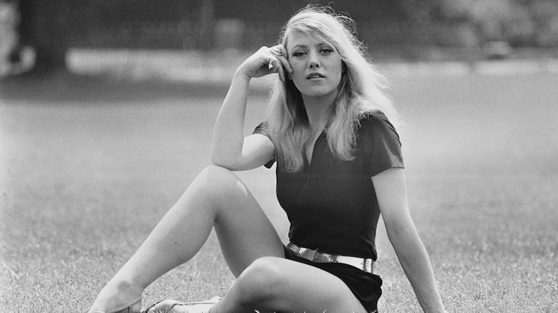 Margaret Nolan, in July 1971. “You don’t go on embracing glamour – that is pathetic.” Photograph: Burnett/Daily Express/Getty Images