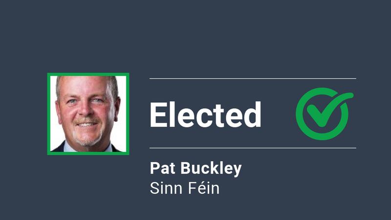 Cork East: Pat Buckley (SF)