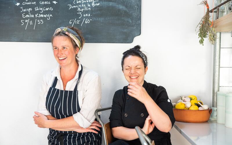 Barbara Nealon and Rebeca Recarey Sanchez, St Francis Provisions, Kinsale. Phootograph: John Allen