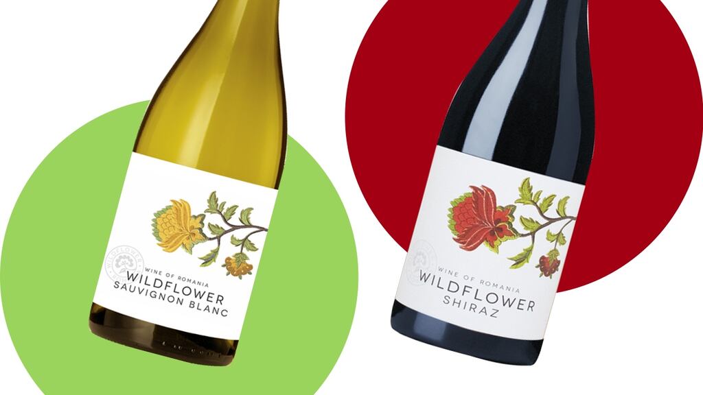 Wildflower Sauvignon Blanc and Shiraz, both from O’Briens