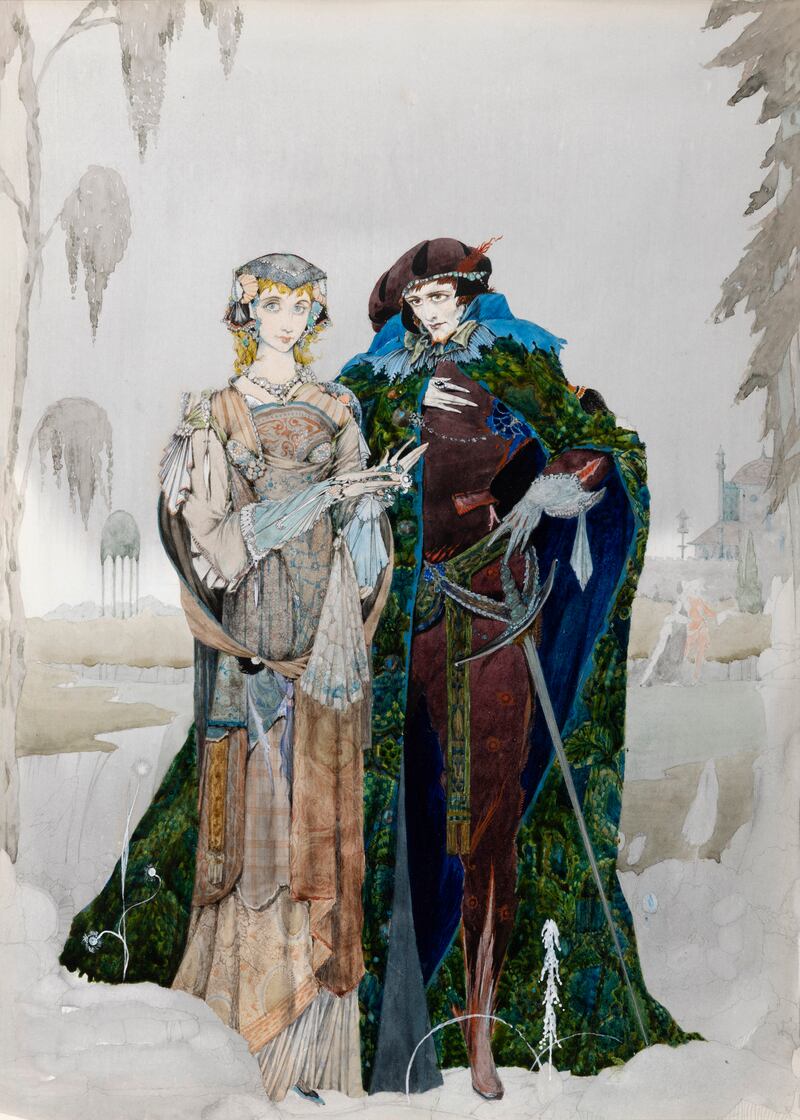 Image by Harry Clarke to illustrate John Anster’s translation of Johann Wolfgang von Goethe’s Faust (€40,000-€60,000)