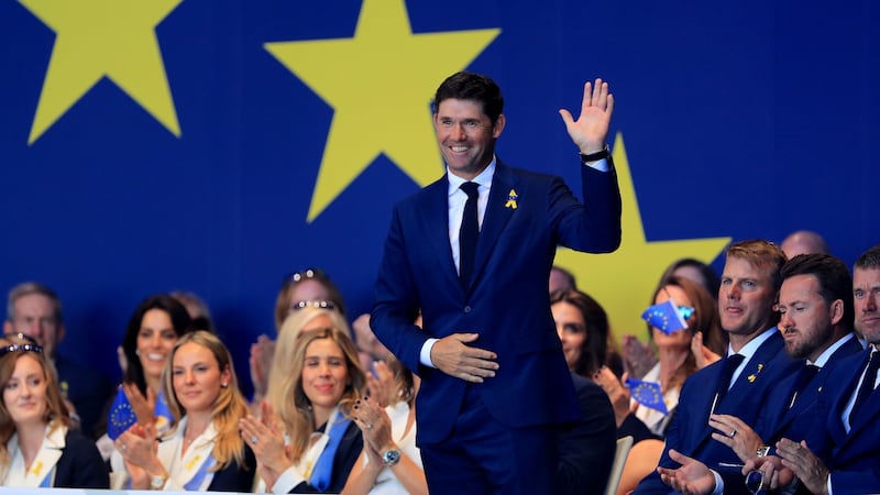 Harrington was an assistant captain for Europe during the recent Ryder Cup in Paris. Photo: David Cannon/Getty Images