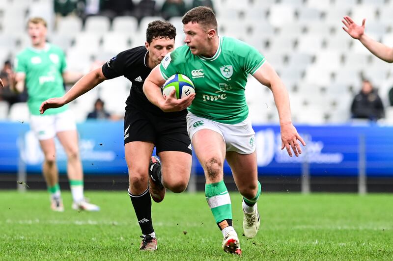 Sean Naughton, an Ireland under-20 international, is one of a number of Corinthians players to have been released from the Connacht academy and then recalled. Photograph: Darren Stewart/Steve Haag Sports/Inpho