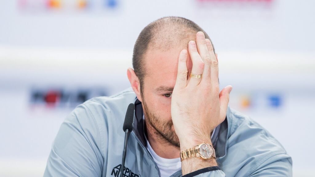 Tyson Fury has announced his retirement from boxing on Twitter. Photograph: Epa