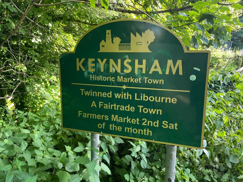 Somerset Reform Rees Mogg
Keynsham, where the Rees Mogg has his constituency headquarters. Photograph: Mark Paul