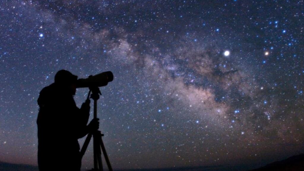 Observing the Milky Way galaxy. Photograph: Babek Tafreshi/SSPL/Getty Images