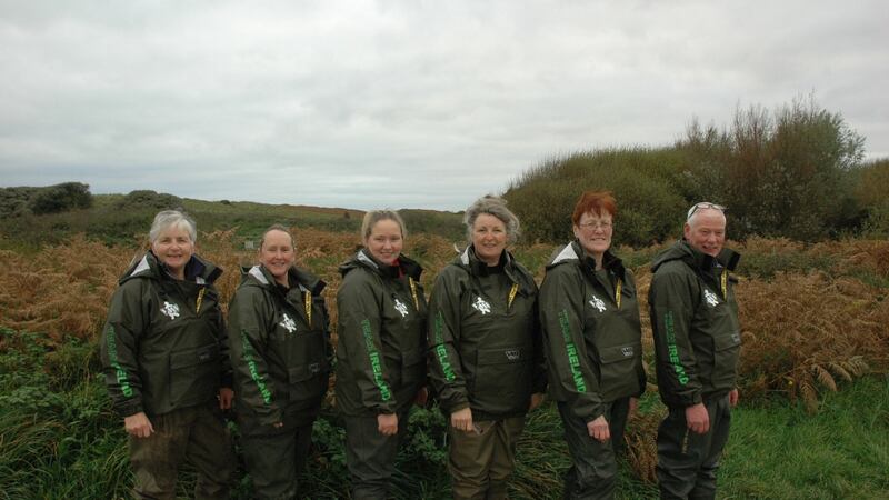 Ladies world cup shore angling team with manager Jim Snoddy