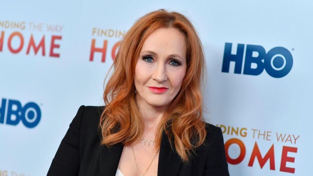 Domestic violence: JK Rowling wrote this week about her first marriage. Her ex-husband denies abusing her. Photograph: Angela Weiss/AFP via Getty