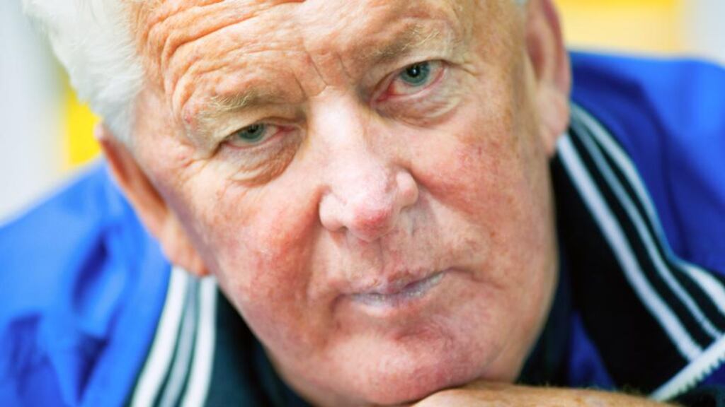 Artist and writer Jim McKeon  in Blackpool Community Centre, Cork. Photographs: Daragh McSweeney/Provision