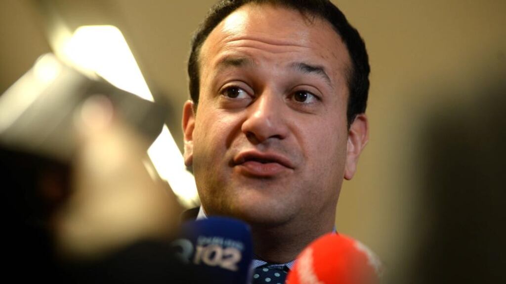 The Minister for Health, Leo Varadkar. “Their ambition is that we should raise the minimum industrial wage and then put everyone on it.” Photograph: Cyril Byrne