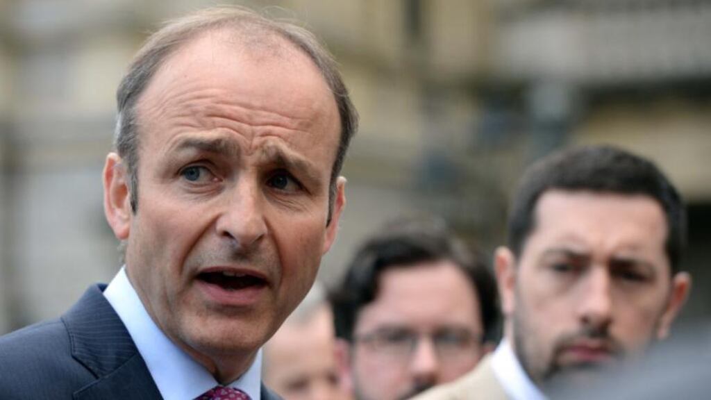 Fianna Fáil leader Micheál Martin: “The records are in place and have not been tampered with in any way.’’ Photograph: Eric Luke