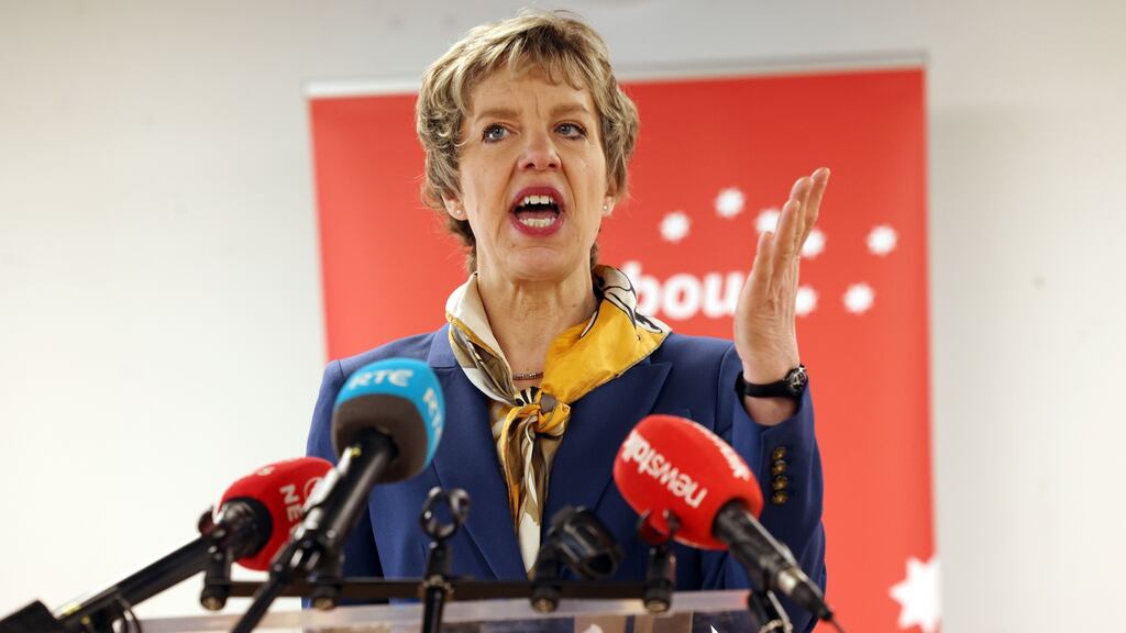 Ivana Bacik became the 14th Labour Party leader in March and was the sole candidate. Photograph: Laura Hutton