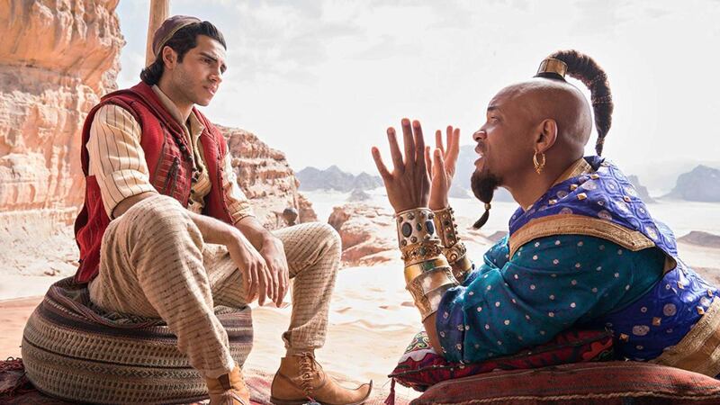 New this week: Mena Massoud and Will Smith in Aladdin