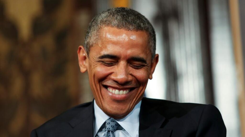 Barack Obama is trying to quell strong opposition from the Democratic Party’s left flank, including trade union core supporters, who fear the effect of international deals on American jobs. Photograph: Aude Guerrucci/EPA