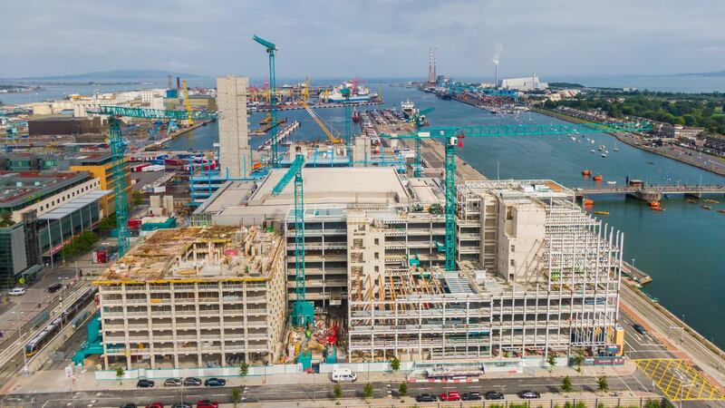 In March, Dublin reached peak crane when Justin logged a record high of 123 cranes. Photograph: Muno Bidhawat/Muno Explore