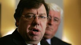 Michéal Martin calls Brian Cowen protesters ‘fascists’