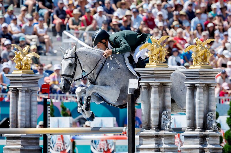 Ireland’s Austin O'Connor rides Colorado Blue. Photograph: Libby Law/Inpho