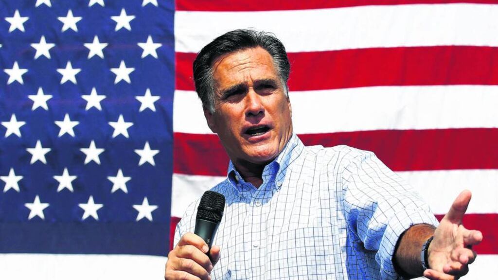 Mitt Romney, the Republican US presidential nominee in 2012, told a meeting of donors on Friday that he is considering another White House run in 2016. Photograph: Reuters