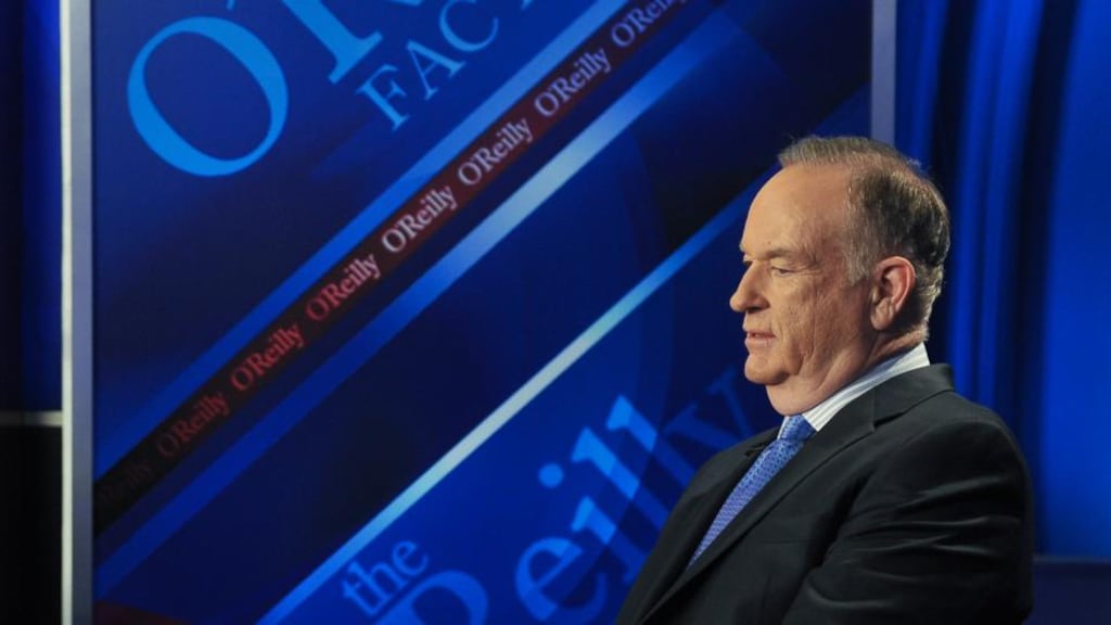 The Spin Zone? Fox News anchor Bill O’Reilly has been accused of falsely claiming to have reported from war zones and of making a series of exaggerated statements about his career. Photograph: D Dipasupil/Getty Images.
