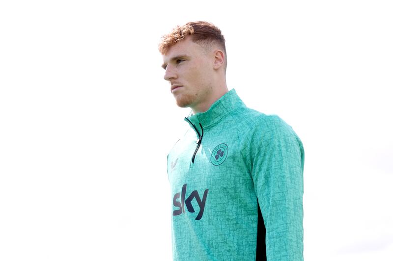 Jake O’Brien in training. Photograph: Tom Maher/Inpho