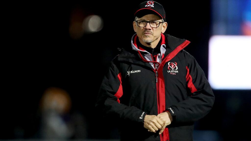 Ulster director of rugby Les Kiss: “We don’t have a constant dependable style of rugby that we can rely on.” Photograph: Tommy Dickson/Inpho