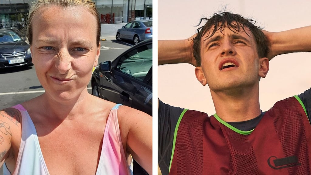 Tops on: Lynn Ruane in the swimsuit that Lidl security objected; and Paul Mescal in Normal People. Photographs: Twitter/@SenLynnRuane and Enda Bowe/Element/RTÉ