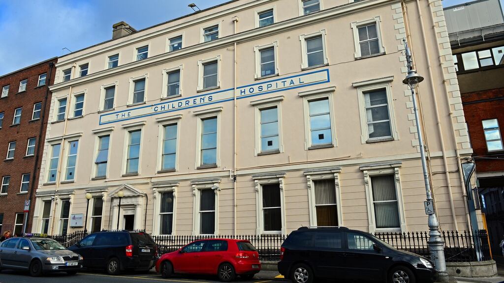 The Children’s University Hospital, Temple Street, Dublin. File photograph: Eric Luke/The Irish Times