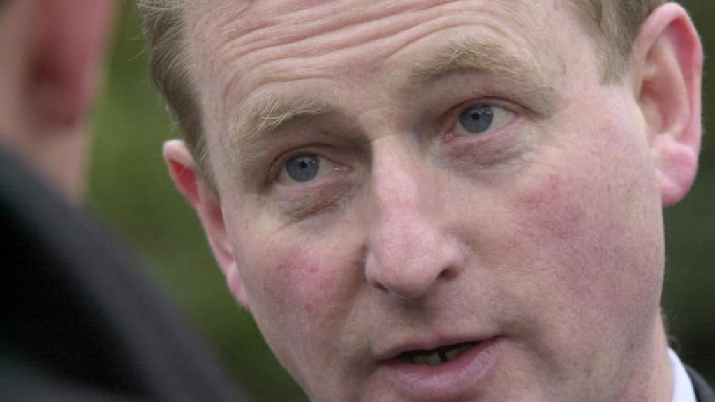 Enda Kenny: he told the Dáil he had been made aware of the problem by Attorney General Máire Whelan at 6pm on Sunday