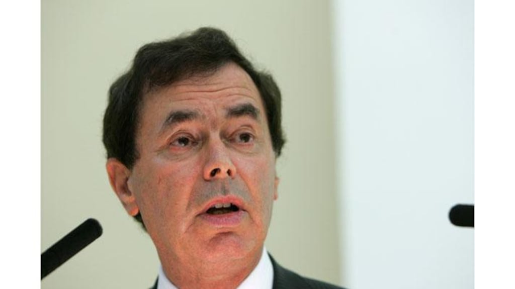 Minister for Justice Alan Shatter said Shatter said parental leave was very important because it gave parents an 'equal role in the caring of children'. Photograph: Frank Miller/The Irish Times