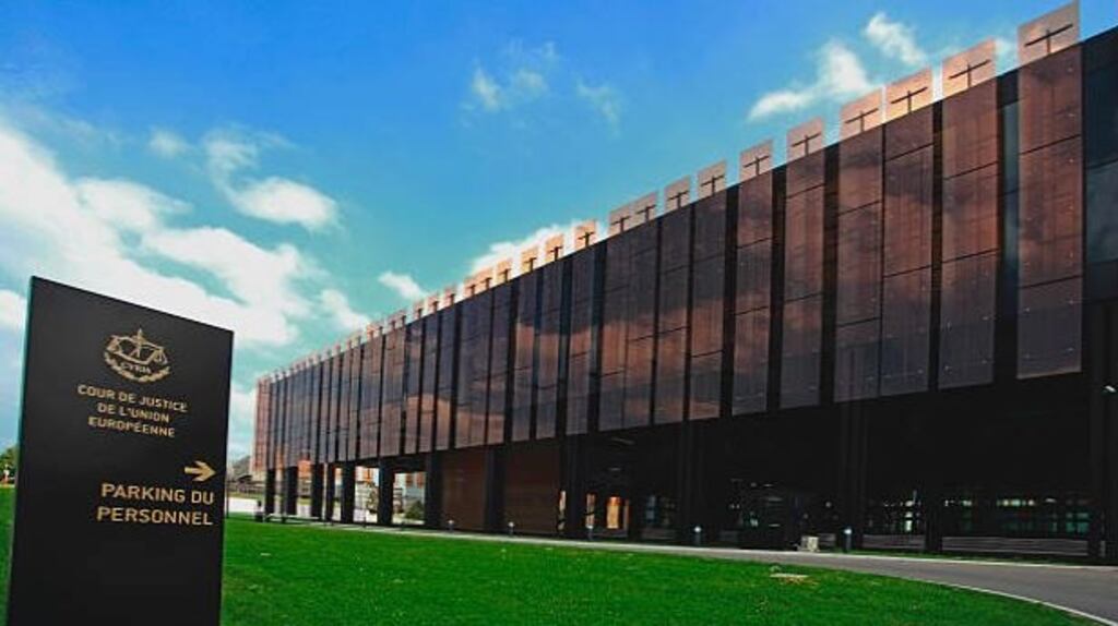 The European Court of Justice (above) has ruled a written exam paper amounts to personal data and can be accessed by the candidate. The judgment is the culmination of a process lasting over eight years. File photograph: Getty Images