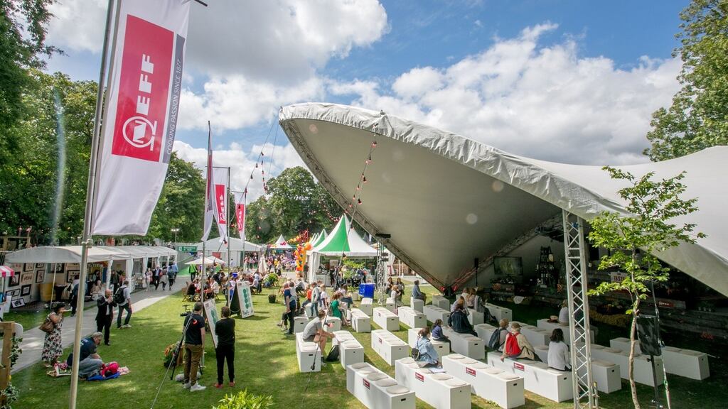 The forecast is for mixed weather, but there are plenty of spaces under cover at Taste of Dublin’s Iveagh Gardens venue