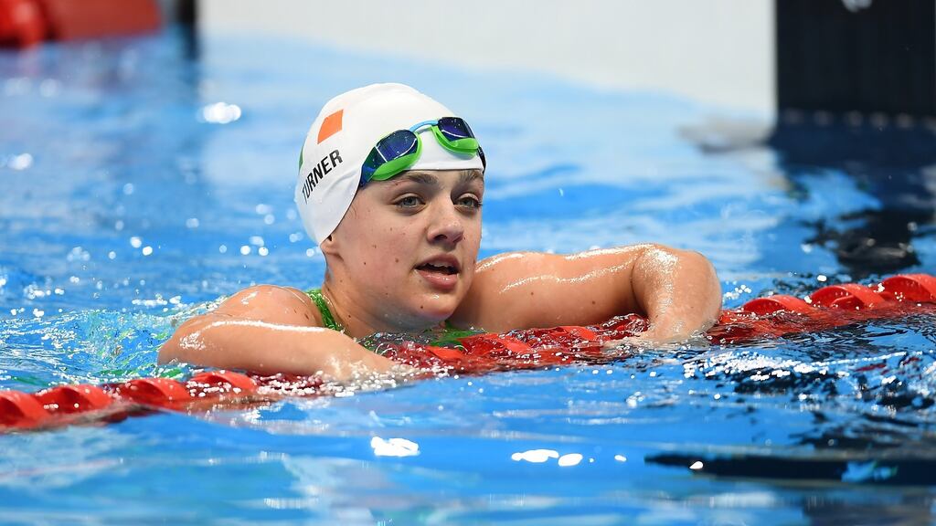 Ireland’s Nicole Turner: finished seventh in the final of the S6 200 metres Individual Medley at the Olympic Aquatics Stadium in Rio. Photograph: Sportsfile