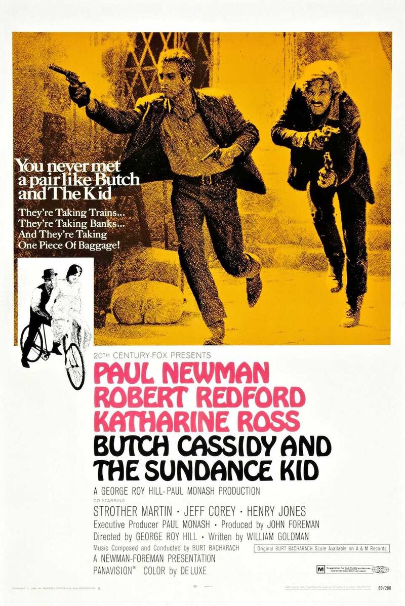 Butch Cassidy and the Sundance Kid: a box-office sensation when it premiered 50 years ago. Photograph: MPC/Getty