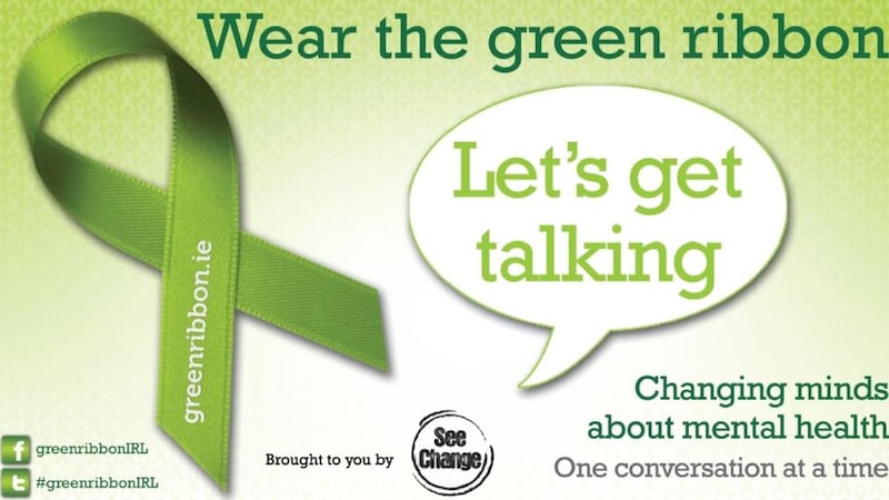 See Change is Ireland’s national stigma-reduction programme. In May, its fourth annual Green Ribbon campaign will get Ireland talking about mental health.