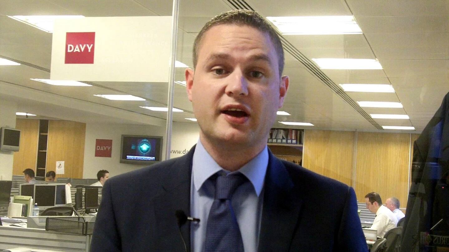 Conal Mac Coille, chief economist at Davy stockbrokers: “UK retailers will initially leave their euro denominated prices unchanged, taking their competitive gain from the weaker exchange rate in the form of higher profit margins.”