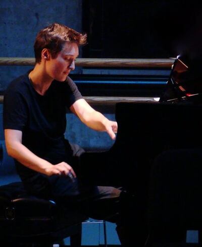 O’Connell performs as a soloist and in ensembles, and co-founded a six piano ensemble called Grand Band