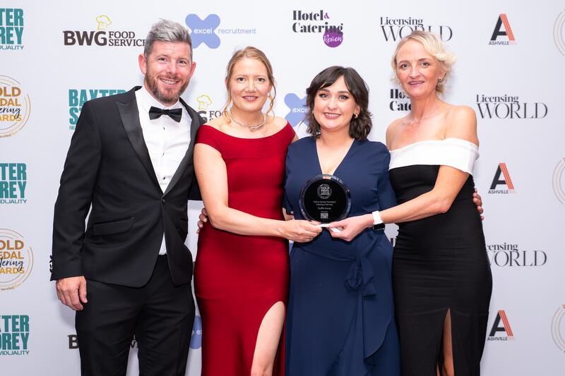 Mike Hayes co-owner of Truffle Honey; Collette Hayes, co-owner of Truffle Honey; Louise O’Donoghue, operations manager at Truffle Honey; Tracy Quirke, restaurant manager at Killarney Golf Club. Photographer: Ruben Morrissey-Fernandez/Ruby Productions