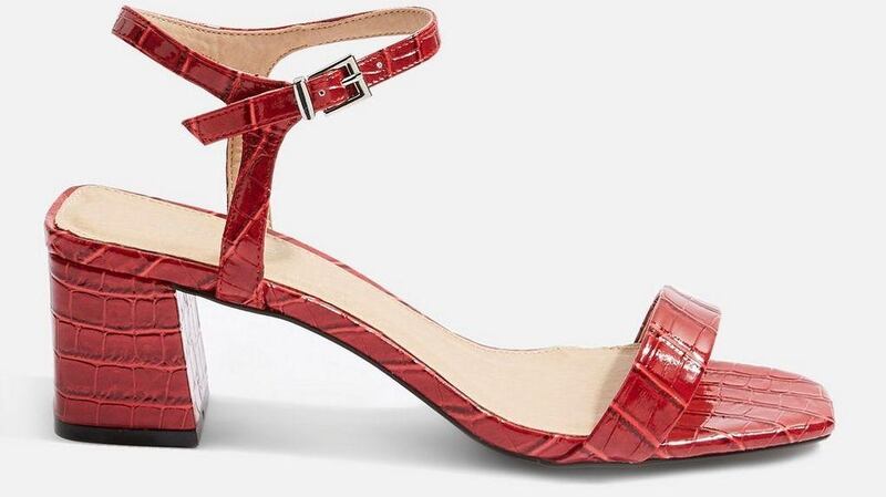 Sandals, €40, Topshop.