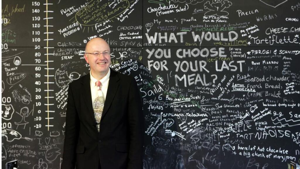 Mark Ferguson Director of of SFI Science Foundation Ireland photographed in the Science Gallery Dublin. Photo: Bryan O’Brien/The Irish Times