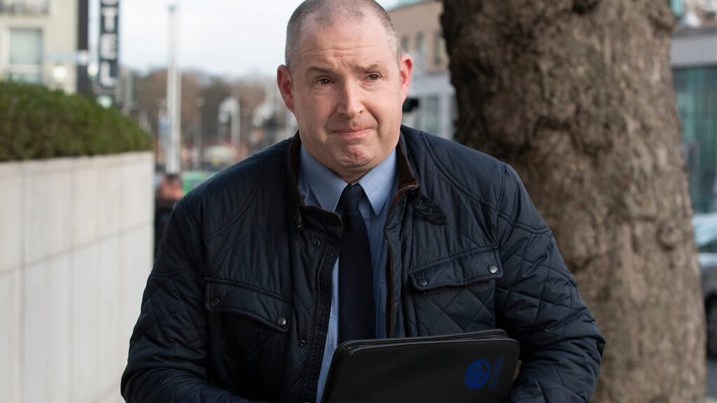 Insp Padraic Powell told court that he was the first at the scene. Photograph: Collins Courts