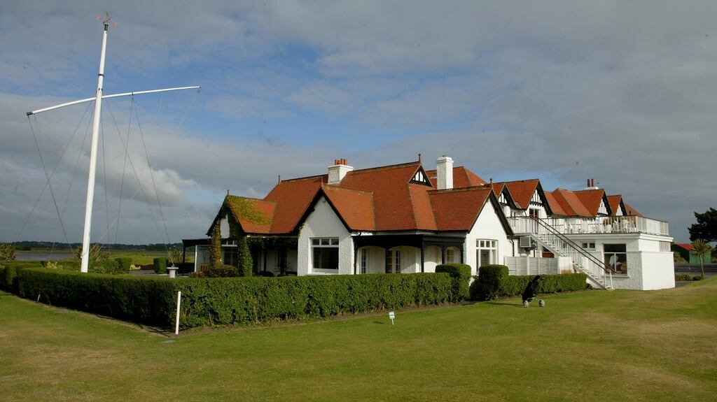 Portmarnock Golf Club clubhouse. Photograph: INPHO/Morgan Treacy