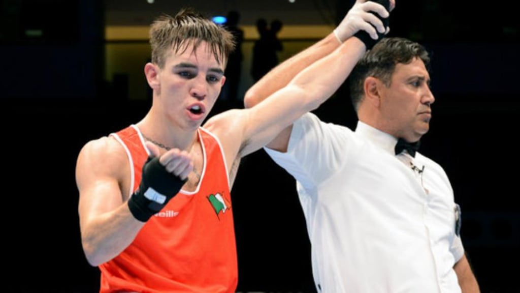 Michael Conlan will be one of Ireland’s main medal hopes at Rio 2016. Photograph: Inpho