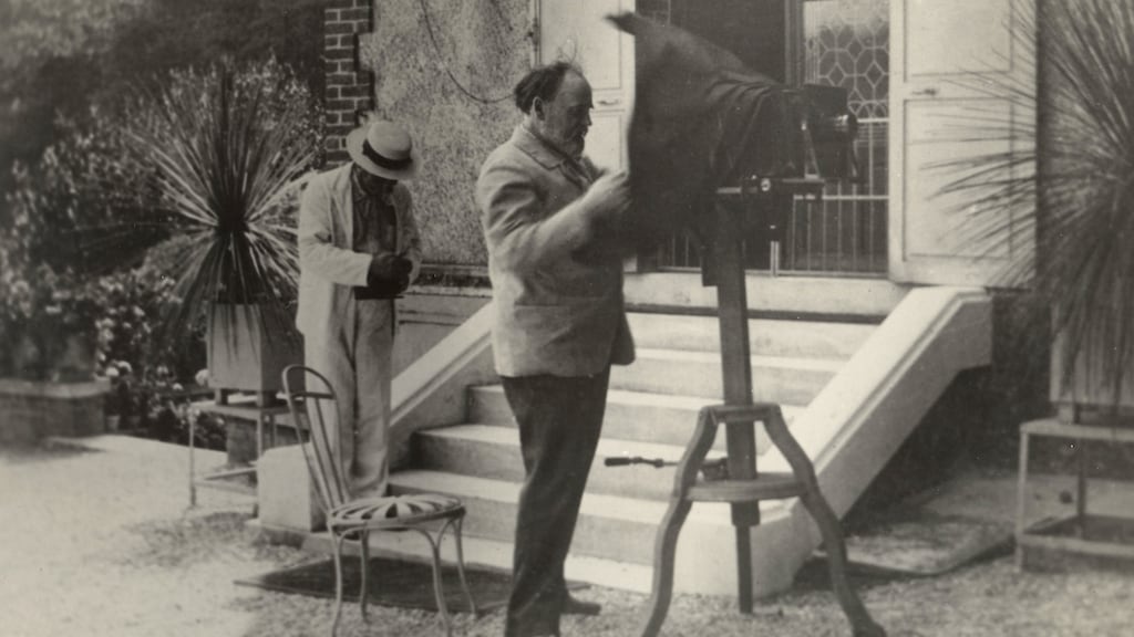 “You can’t claim to have seen something until you have photographed it.” Emile Zola a with a camera c1890. Photograph: Corbis via Getty Images