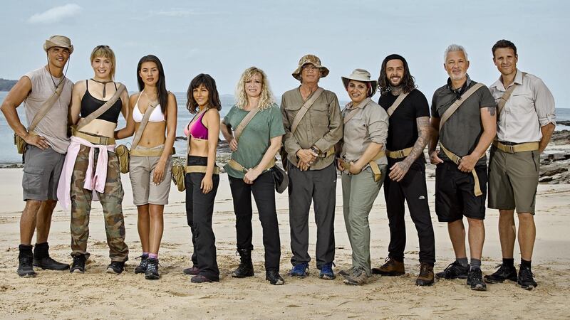 The semi-celebs gather for a new series of Celebrity Island with Bear Grylls