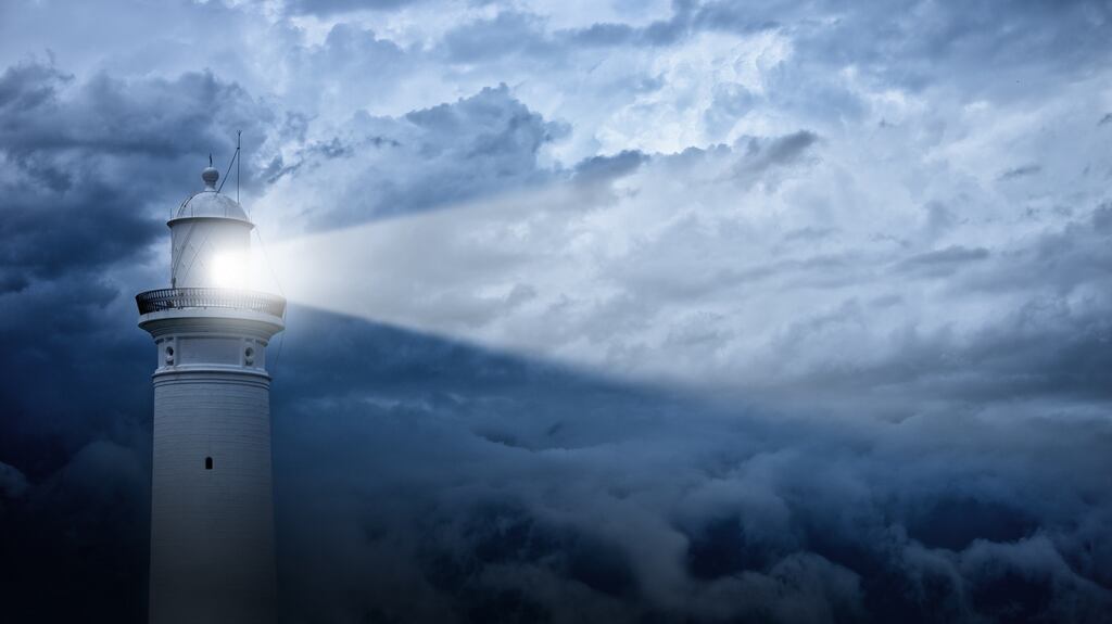 “Our light needs to be  like a lantern, a lighthouse, a candle. A beacon in the darkness, a loving warning, an invitation into the space of grace which has been cleared for us by God, in Christ.” Photograph: iStock