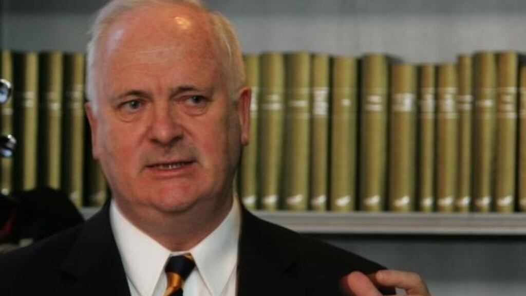 John Bruton follows in the footsteps of former president Mary McAleese who gave last year’s address. Photograph: David Sleator