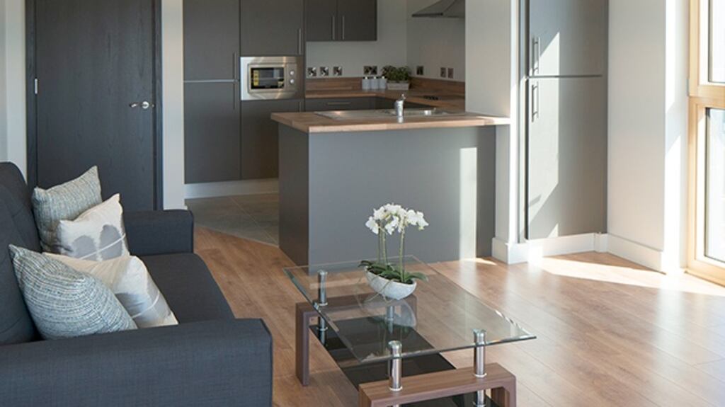 An apartment at The Maple development in Sandyford, south Dublin.