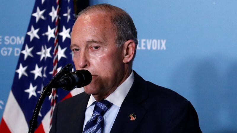 Trump’s economic adviser Larry Kudlow suffers heart attack